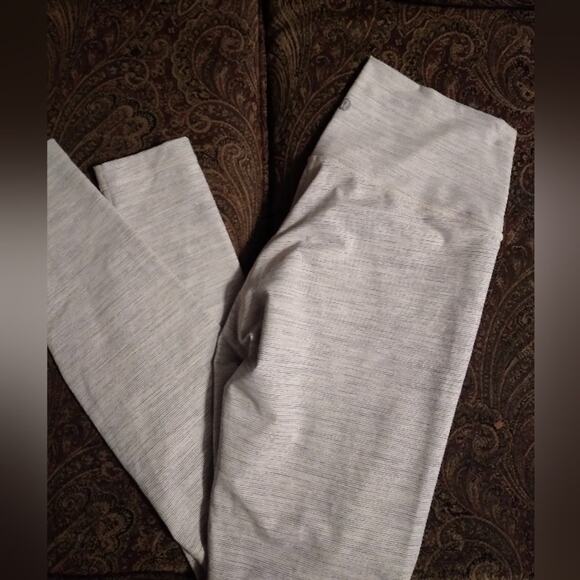 Lululemon Wunder Under High Rise Tight Heathered Purple Full On Luxtreme Size 10 - Picture 4 of 5